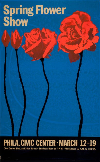 A poster for the 1967 Philadelphia Flower Show.